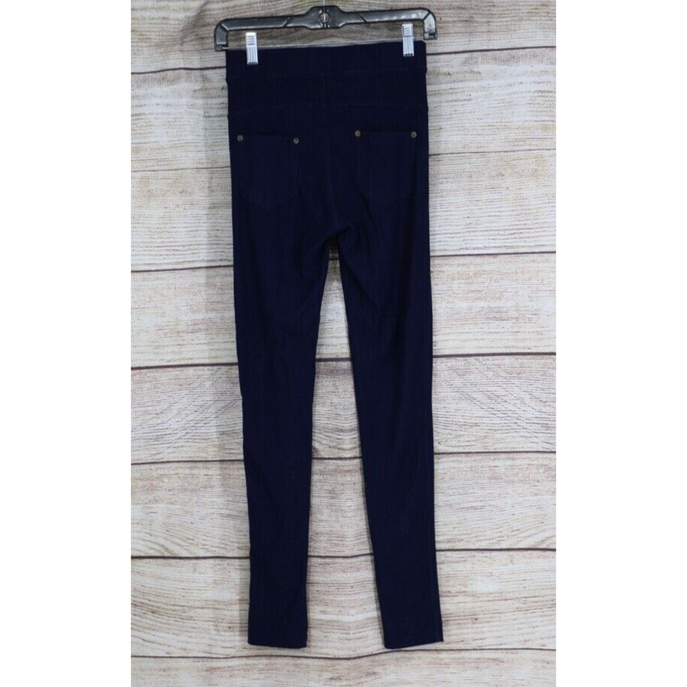 Womens One Size Pull On Leggings Set Bundle Blue Black - Picture 13 of 15